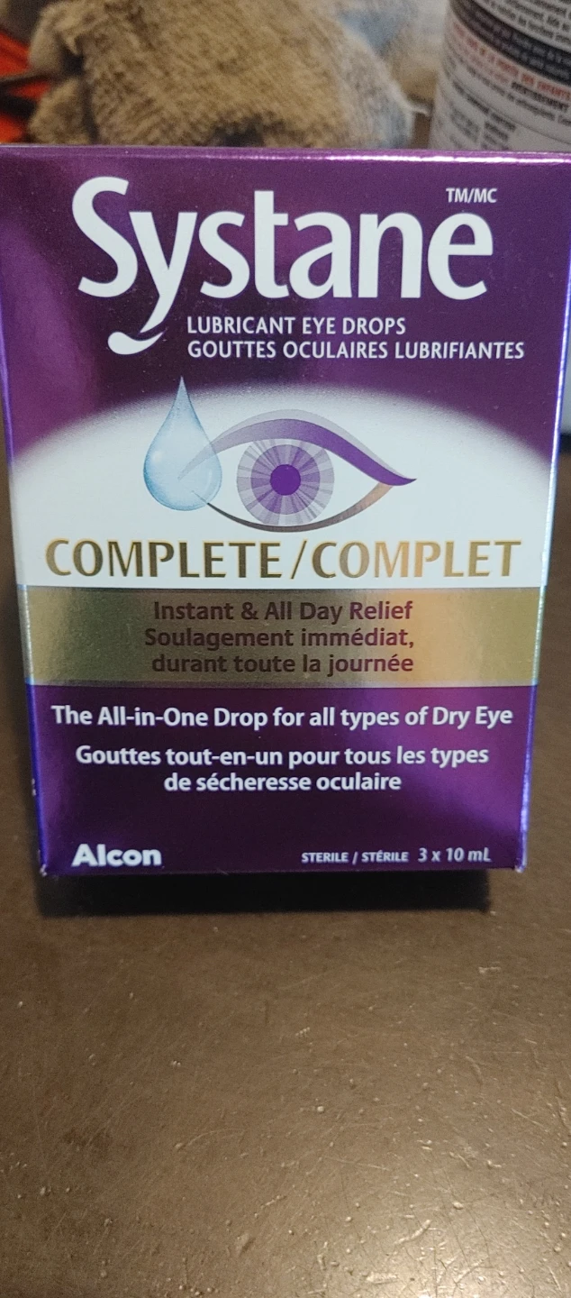 Systane Complete Lubricant Eye Drops