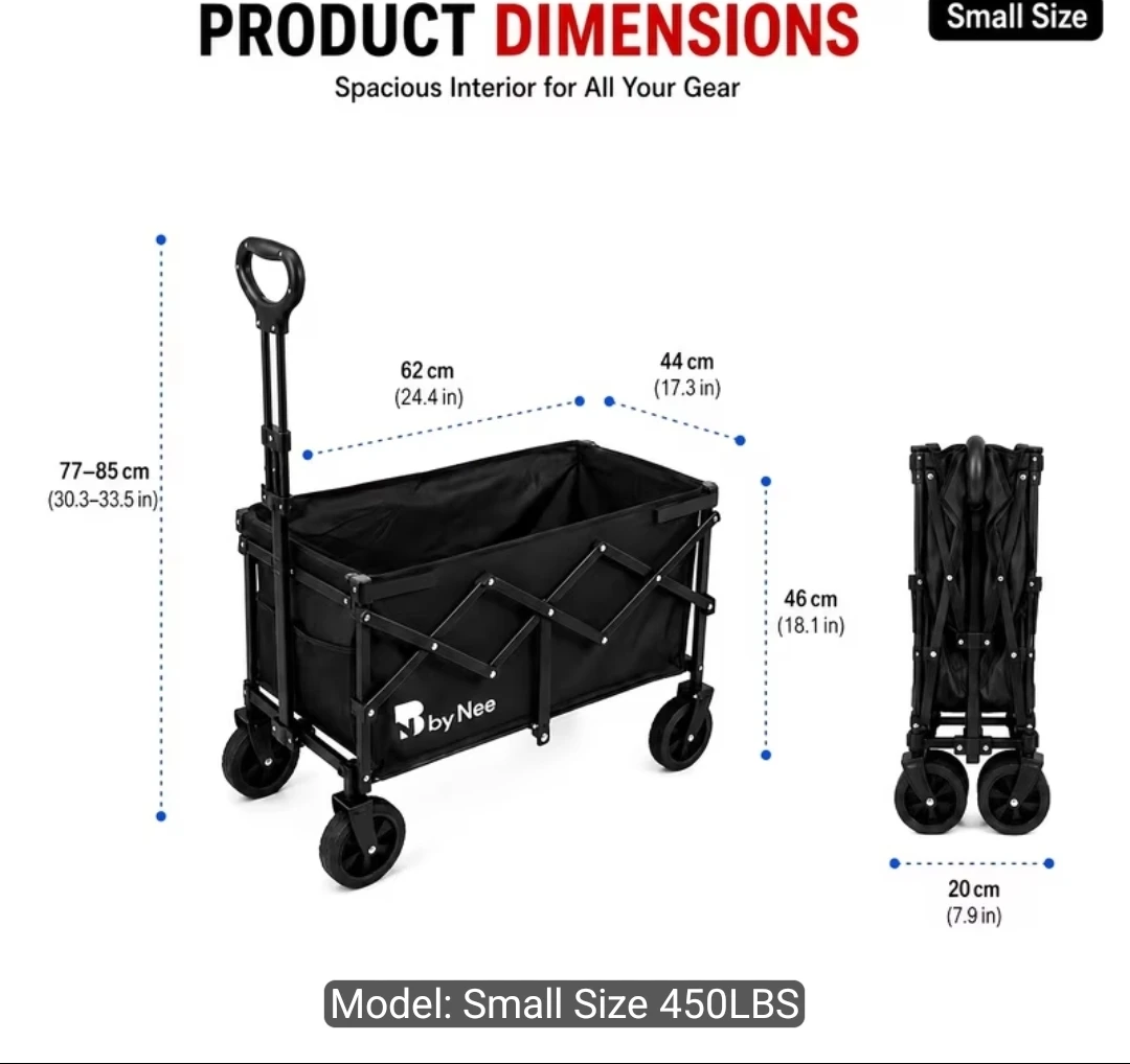 by Nee Folding Outdoor Wagon - Small - photo 2
