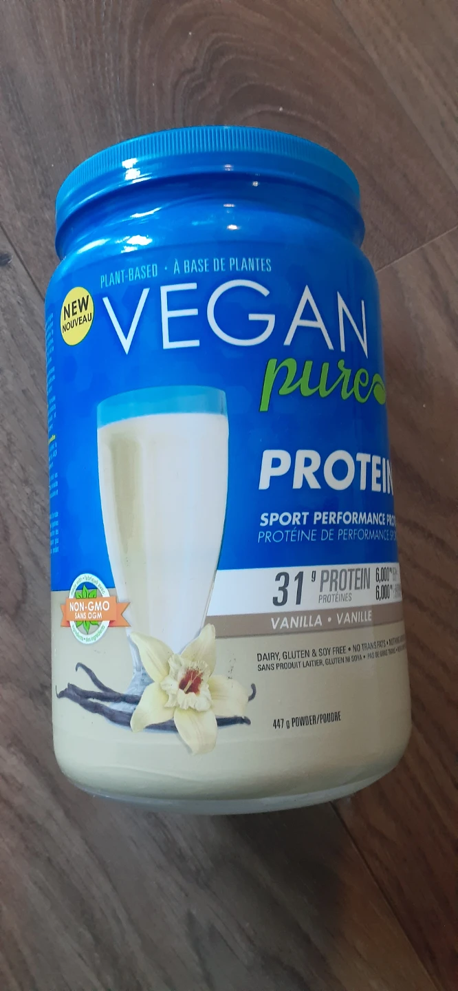 Vegan Pures Protein Powder Vanilla 447g - photo 2