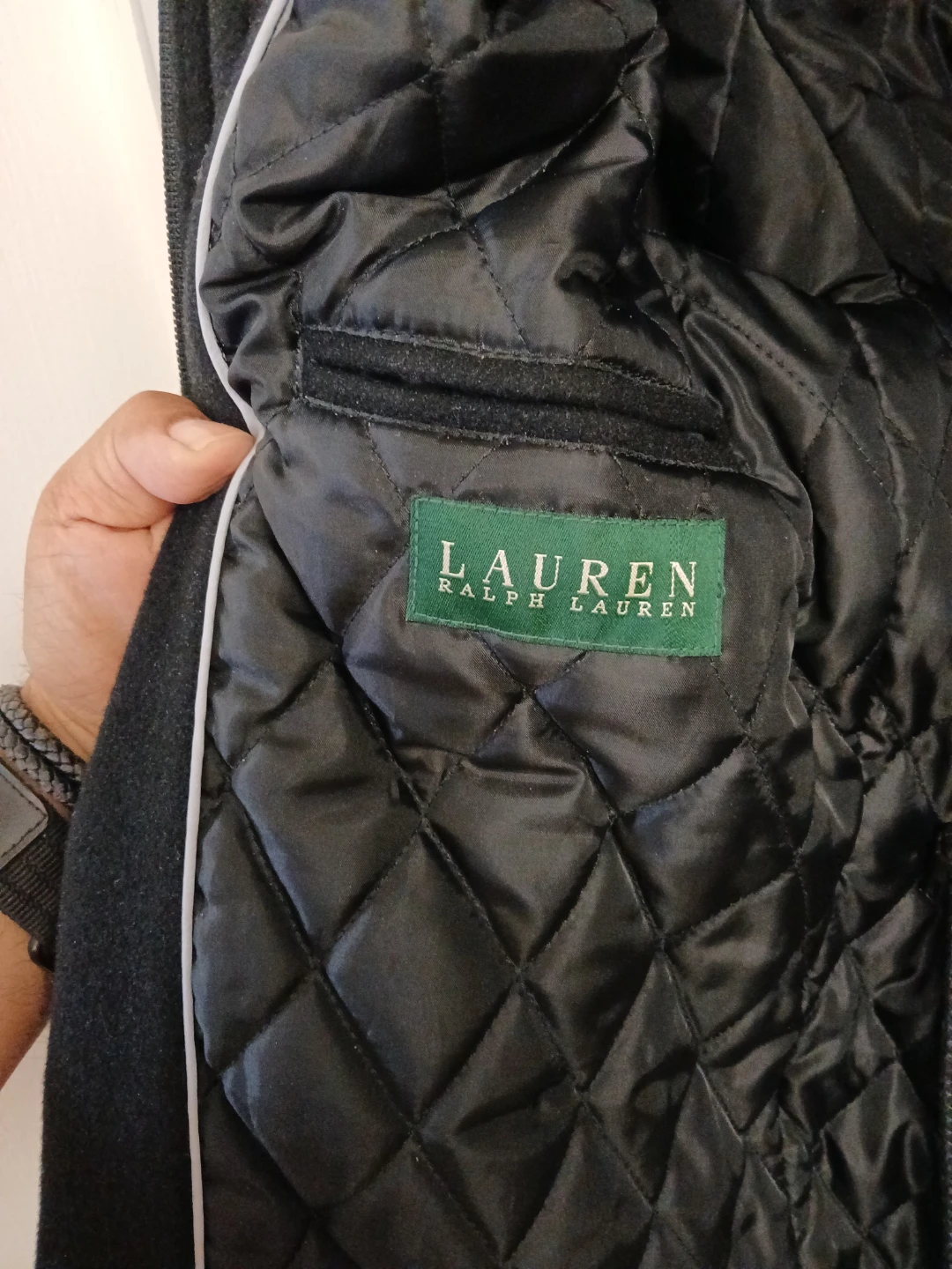 Pure wool Ralph Lauren 3/4 length car coat L - photo 2