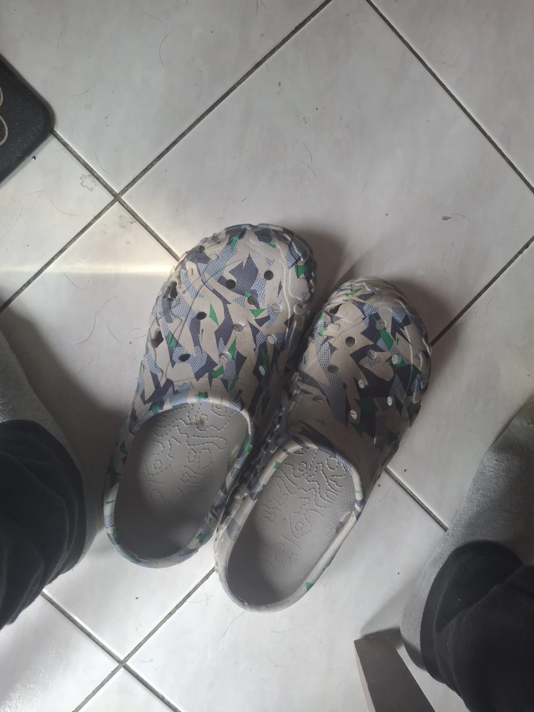 Men's Camo Clogs Size 45