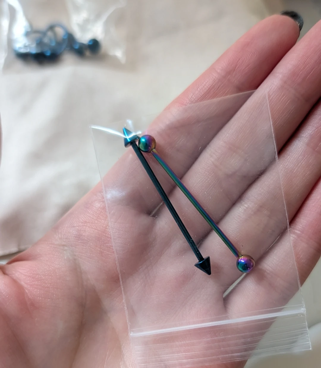Industrial and other piercings bundle - photo 2