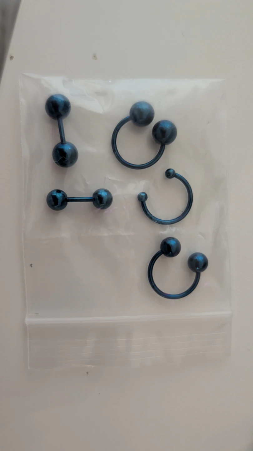 Industrial and other piercings bundle - photo 3
