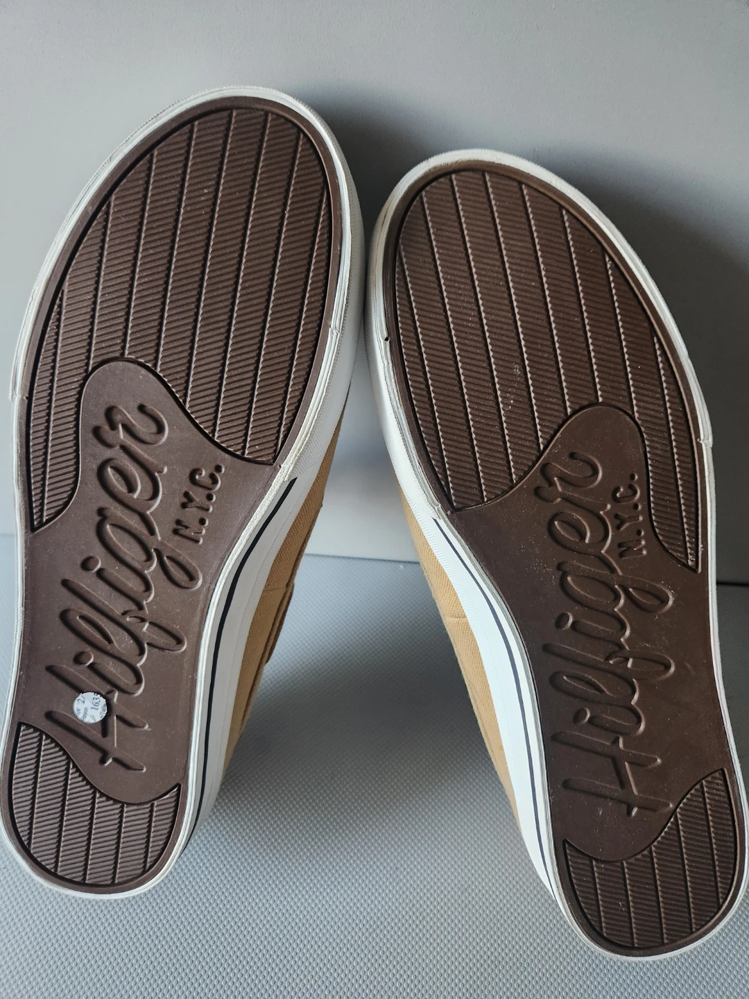Tommy Hilfiger Tan Canvas Boat Shoes - photo 3