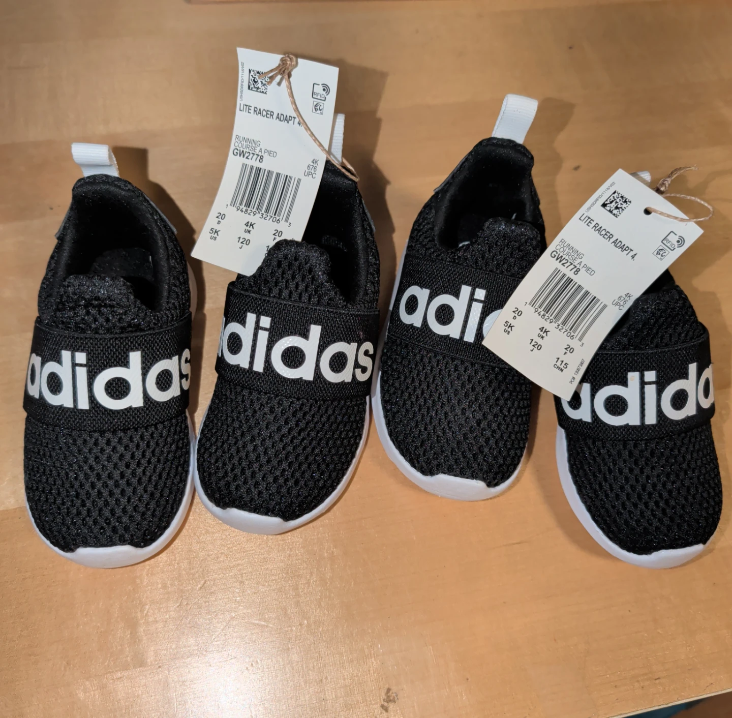 Adidas Lite Racer Adapt 4.0 Toddler Shoes