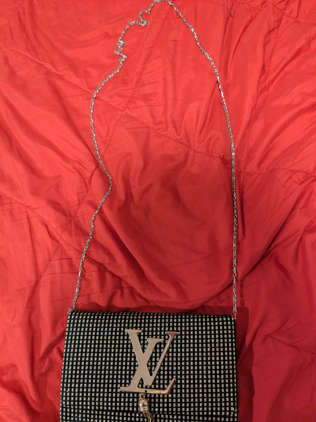 Clutch Purse with Chain