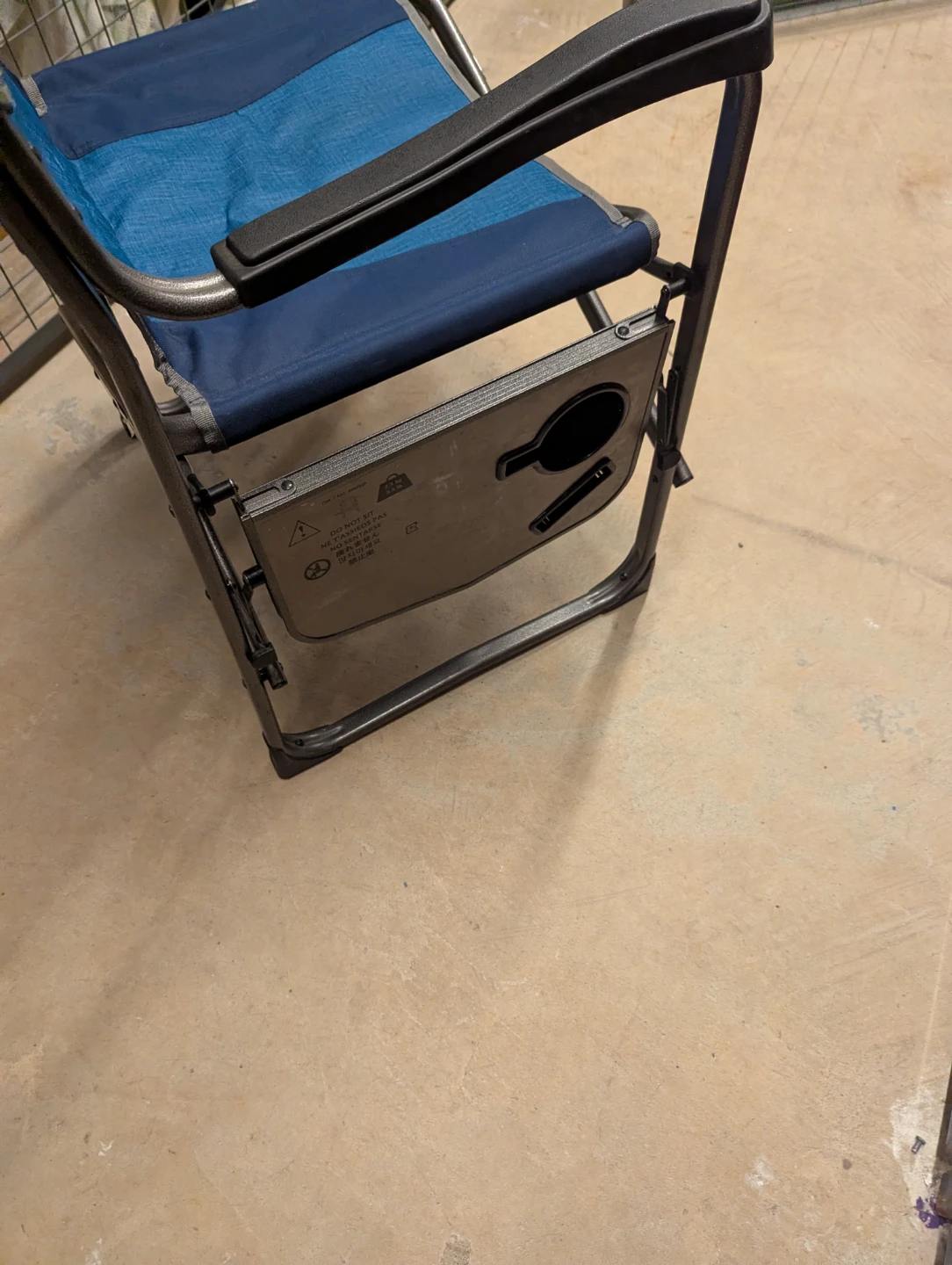 Timber Edge Folding Camp Chair with Side Table - photo 5