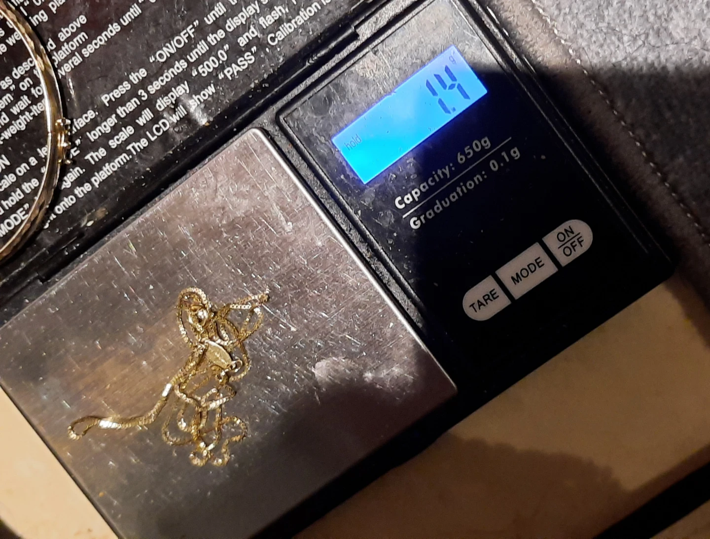 Michael Hill Solid 10K Yellow Gold box Chain Necklace - photo 5