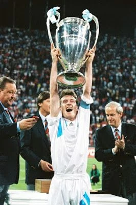 Rare Marseille 1992-93 Retro Jersey. Number 11 - photo 4