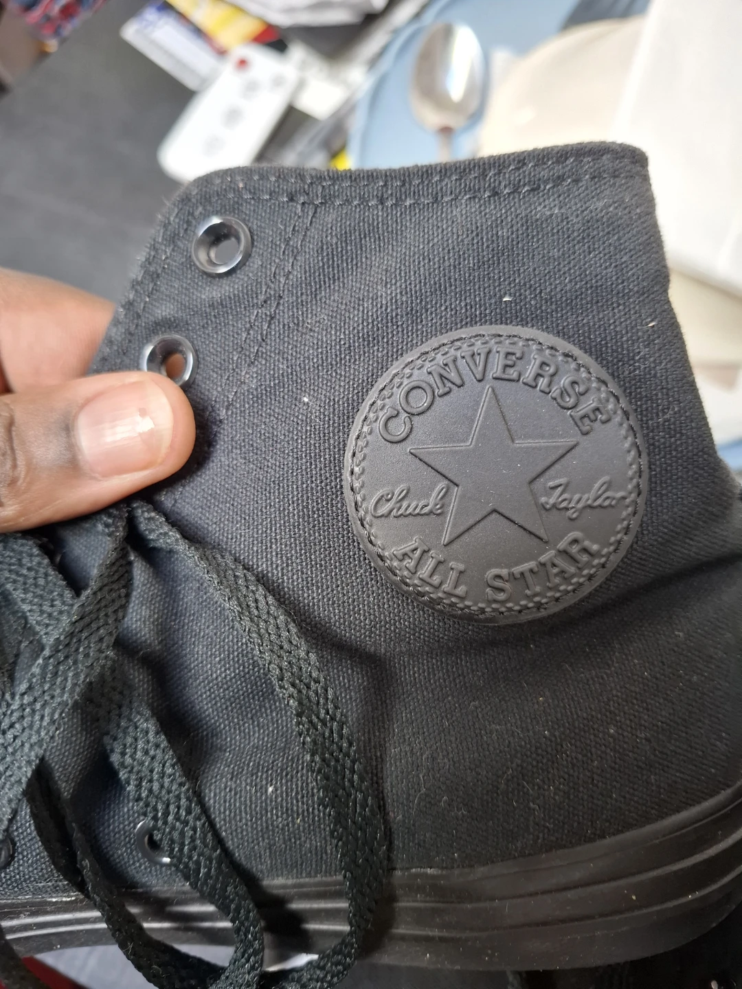 Converse Chuck Taylor All Star High Top Black Sneakers - photo 5