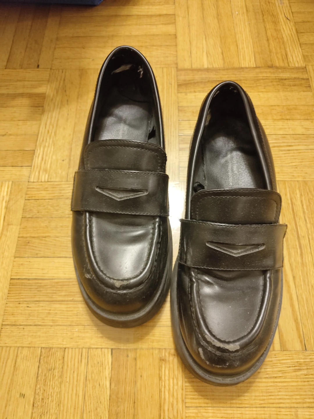 Black Loafer Shoes