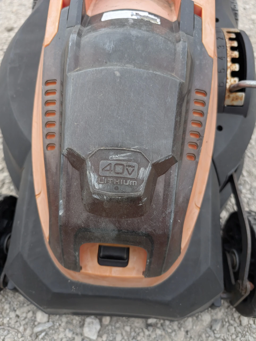 40 v Battery lawnmower
