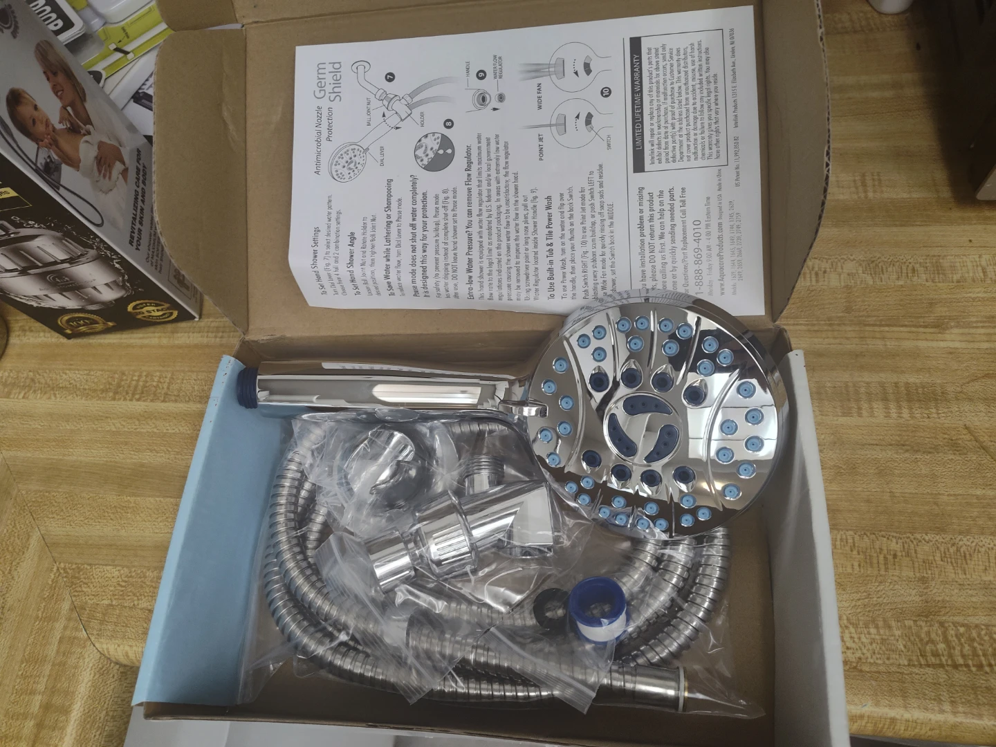 AquaCare Luxury Handheld Shower