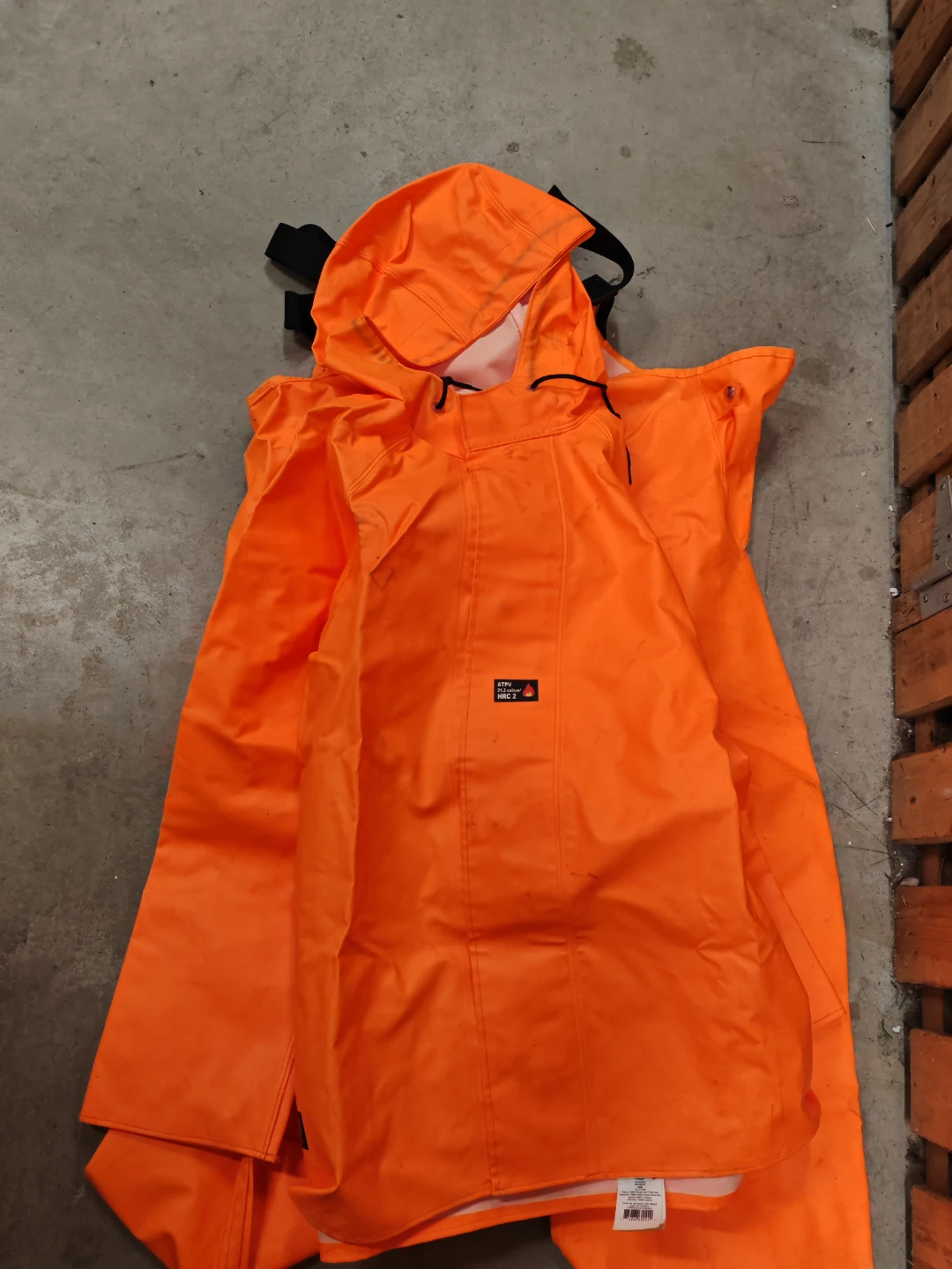 Work rain Gear Orange FR600 Bib Pants - photo 2