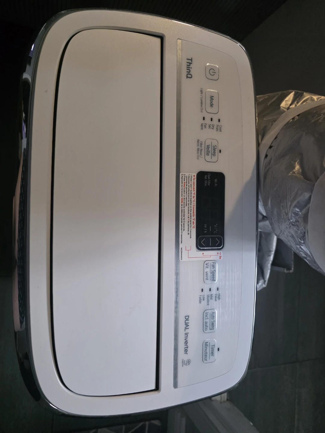LG Dual Inverter Portable Air Conditioner - photo 2