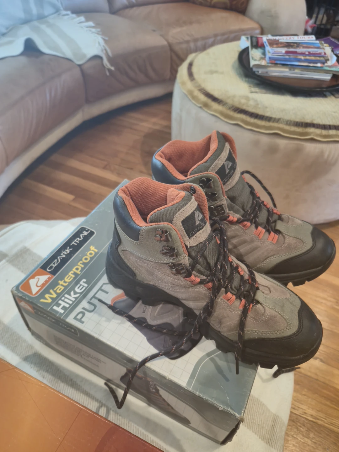 Ozark Trail Waterproof Hiker Boots size 8