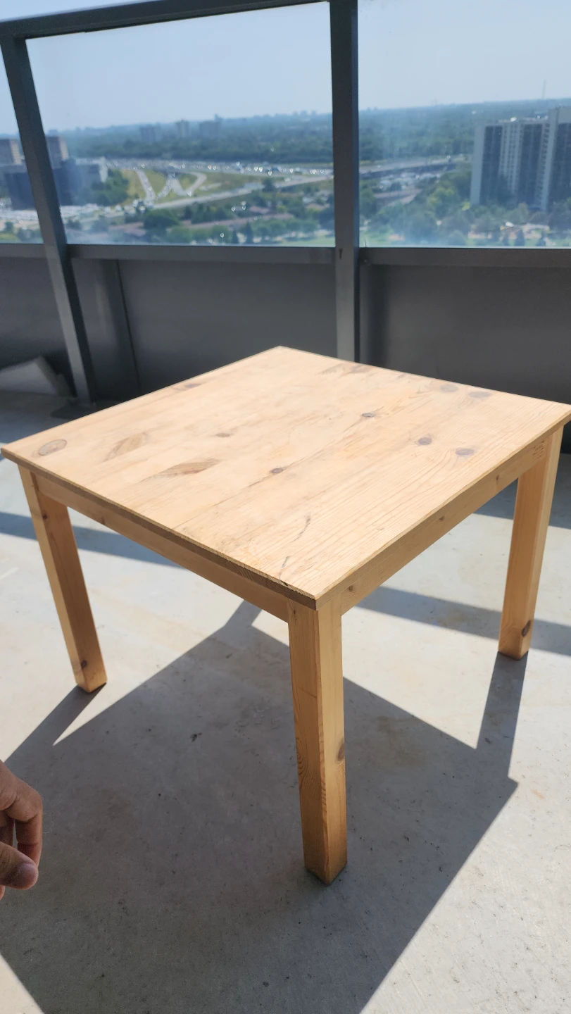 IKEA NORNAS Solid Pine Wood Table Authentic Swedish Pine