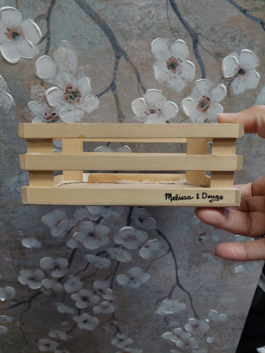 Melissa & Doug Wooden Crate