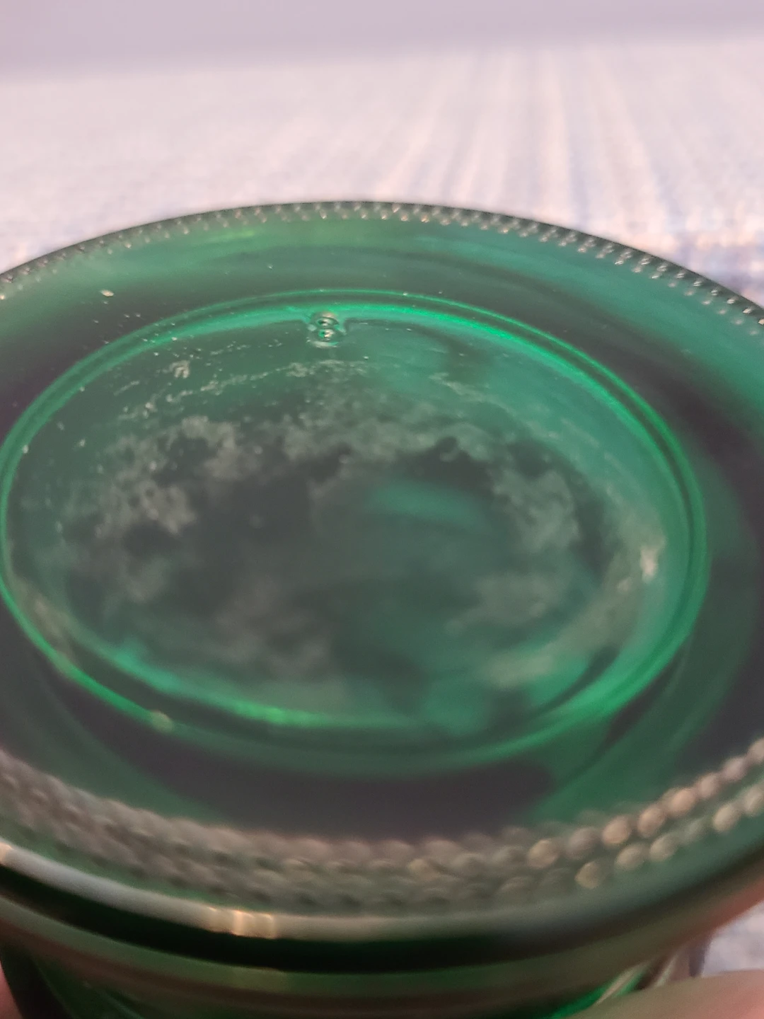 Vintage Avon Green Glass Horse Head - photo 3
