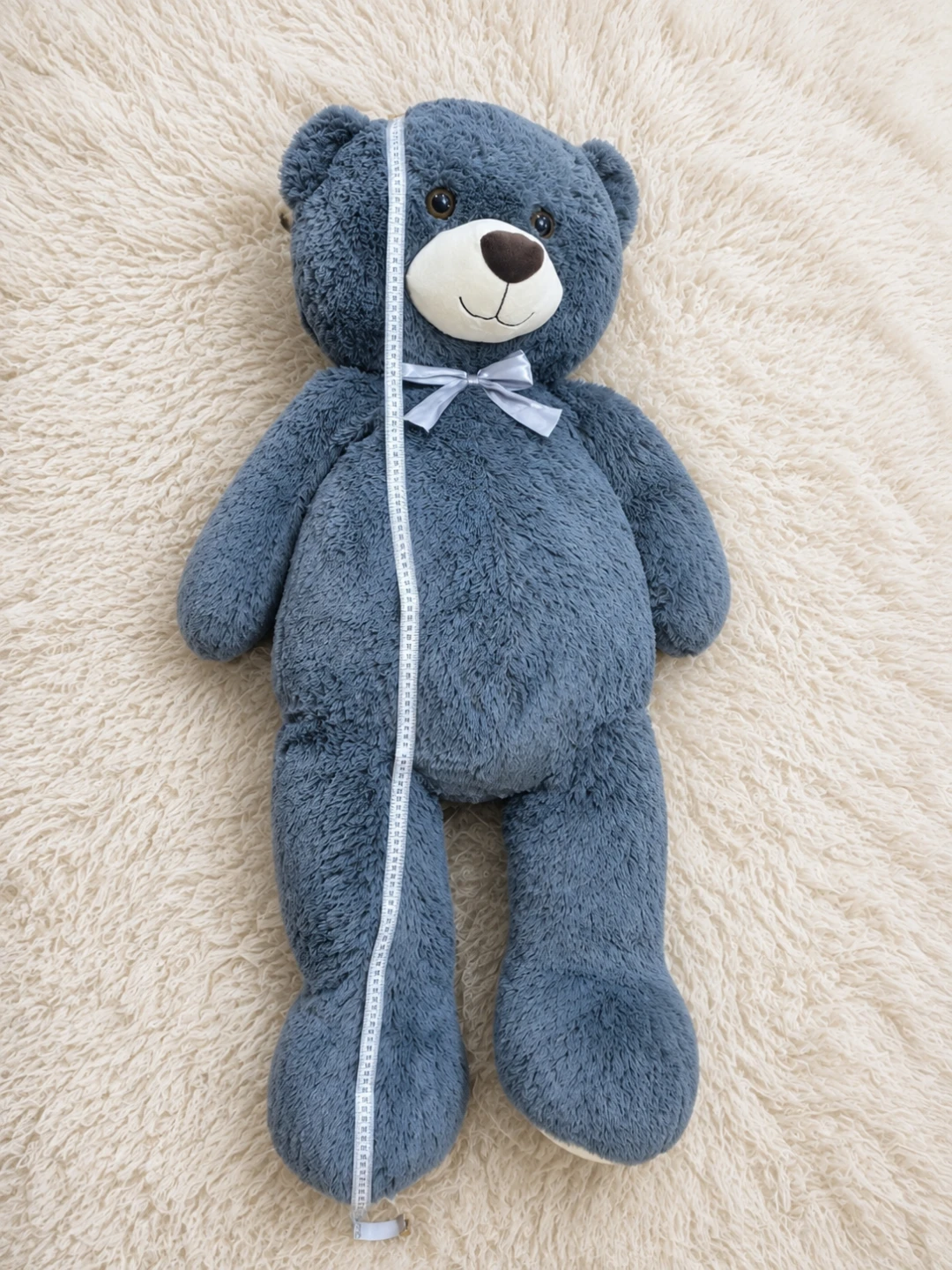 Light Time Toys Giant Teddy Bear - Grey
