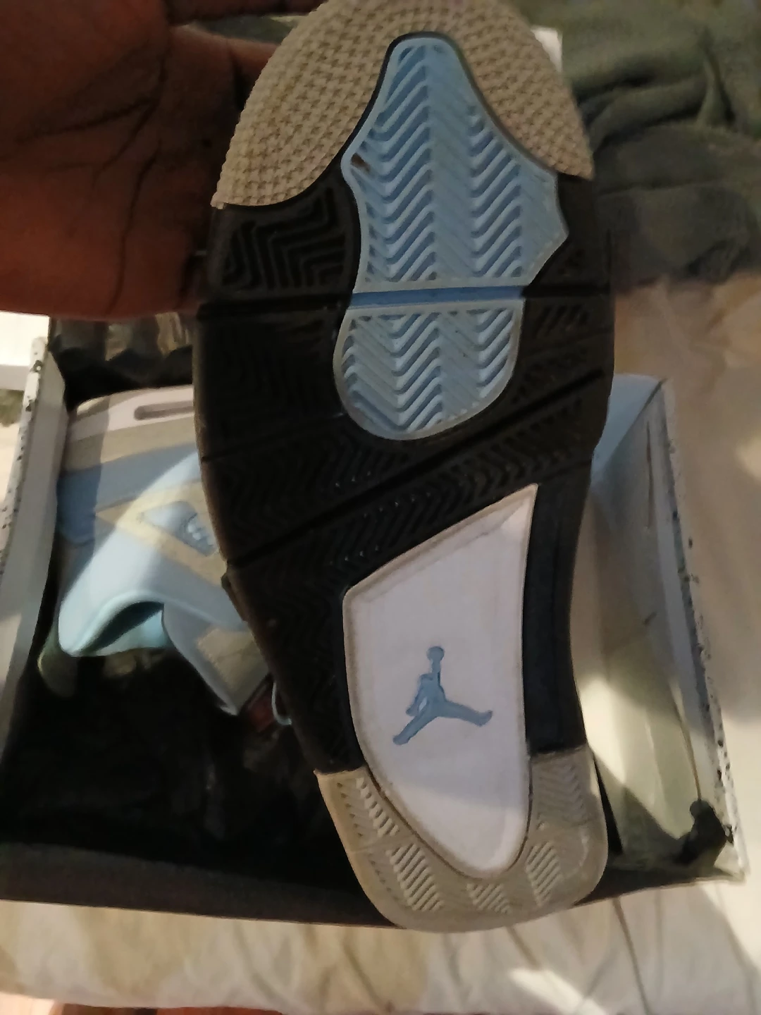 Air Jordan 4 Retro Light Blue - photo 5