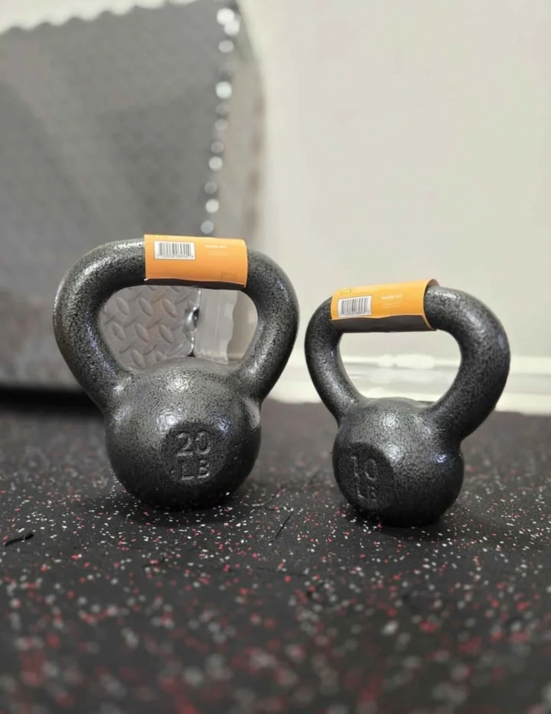 10lb & 20lb Kettlebells Set (Cast Iron) - New!