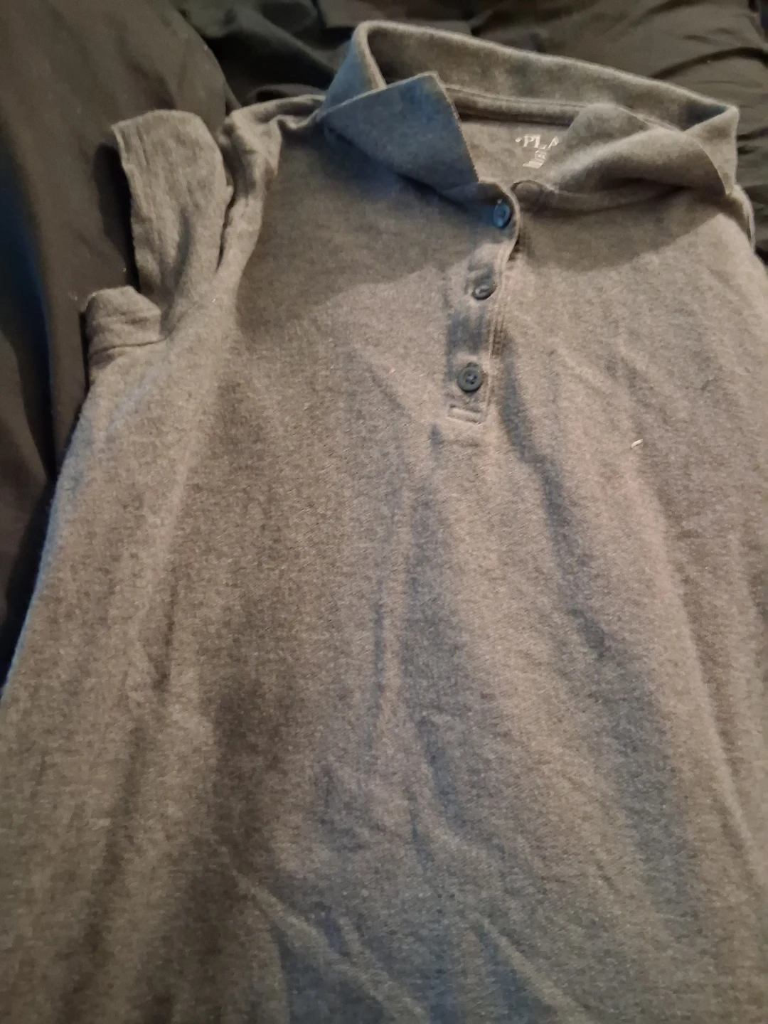 The Children's Place Gray Polo Shirt