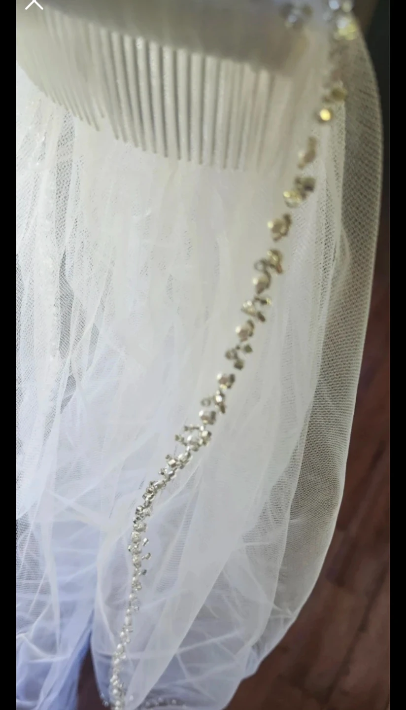 2 Dresses in 1 Strapless Mermaid Wedding Dress with Corset Back - photo 4