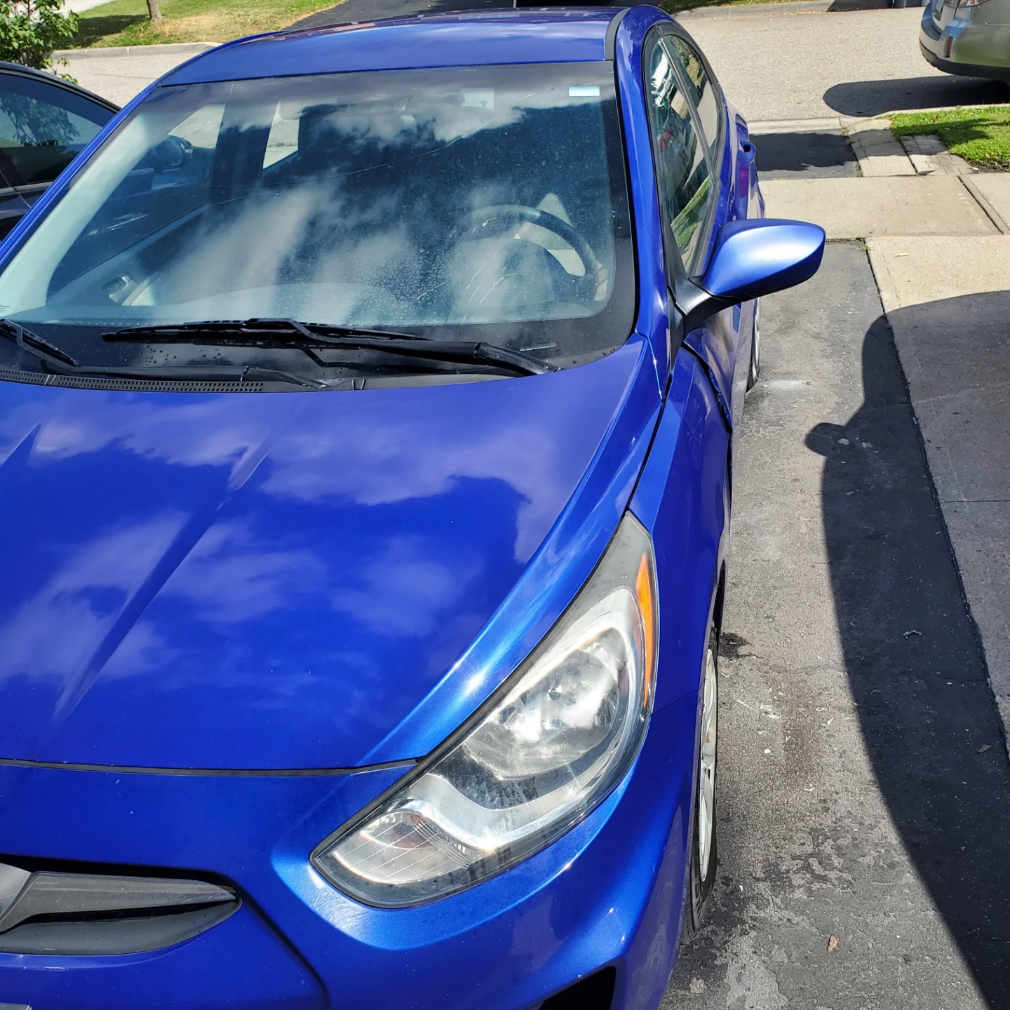 Blue Hyundai Accent Sedan - photo 5