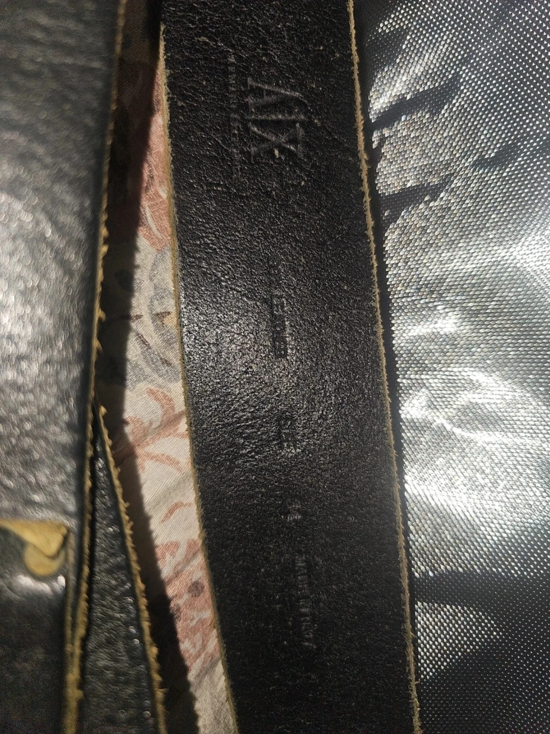 Armani Exchange A|X Leather Belt Size 34 - photo 4