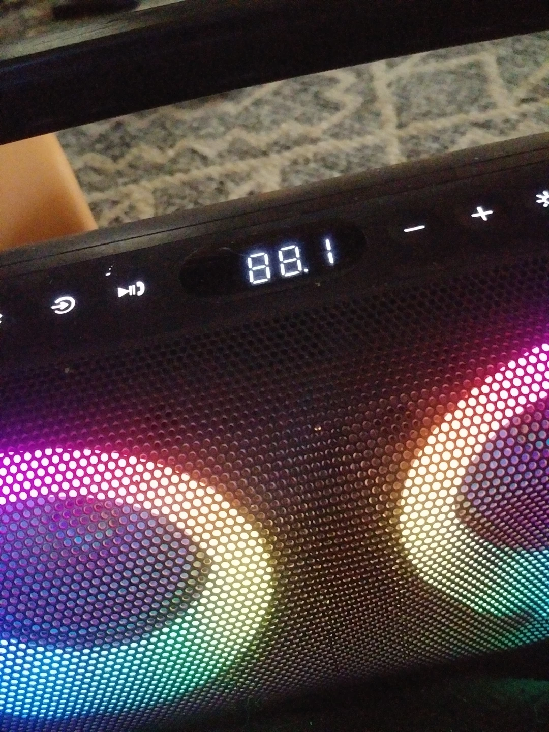 Portable Bluetooth Speaker with Lights - photo 4