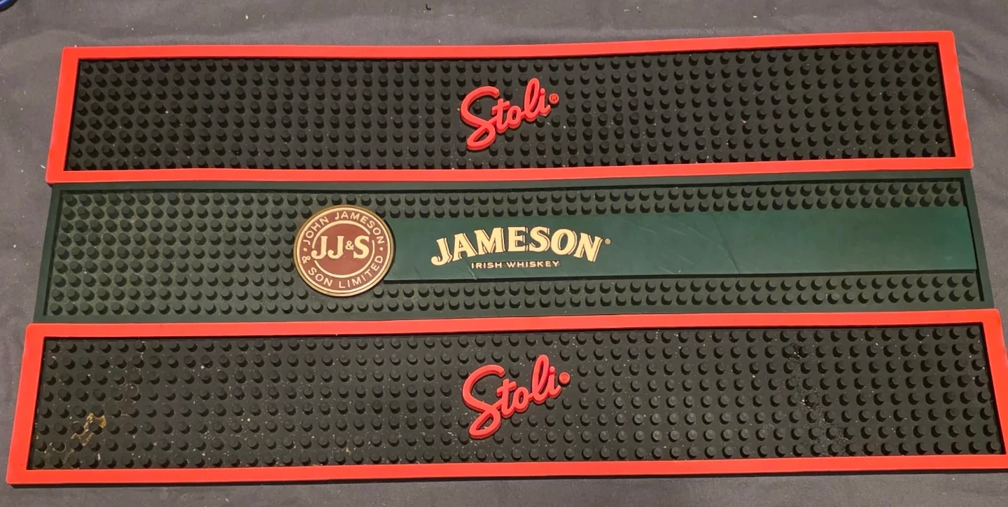 Stoli & Jameson Bar Mats