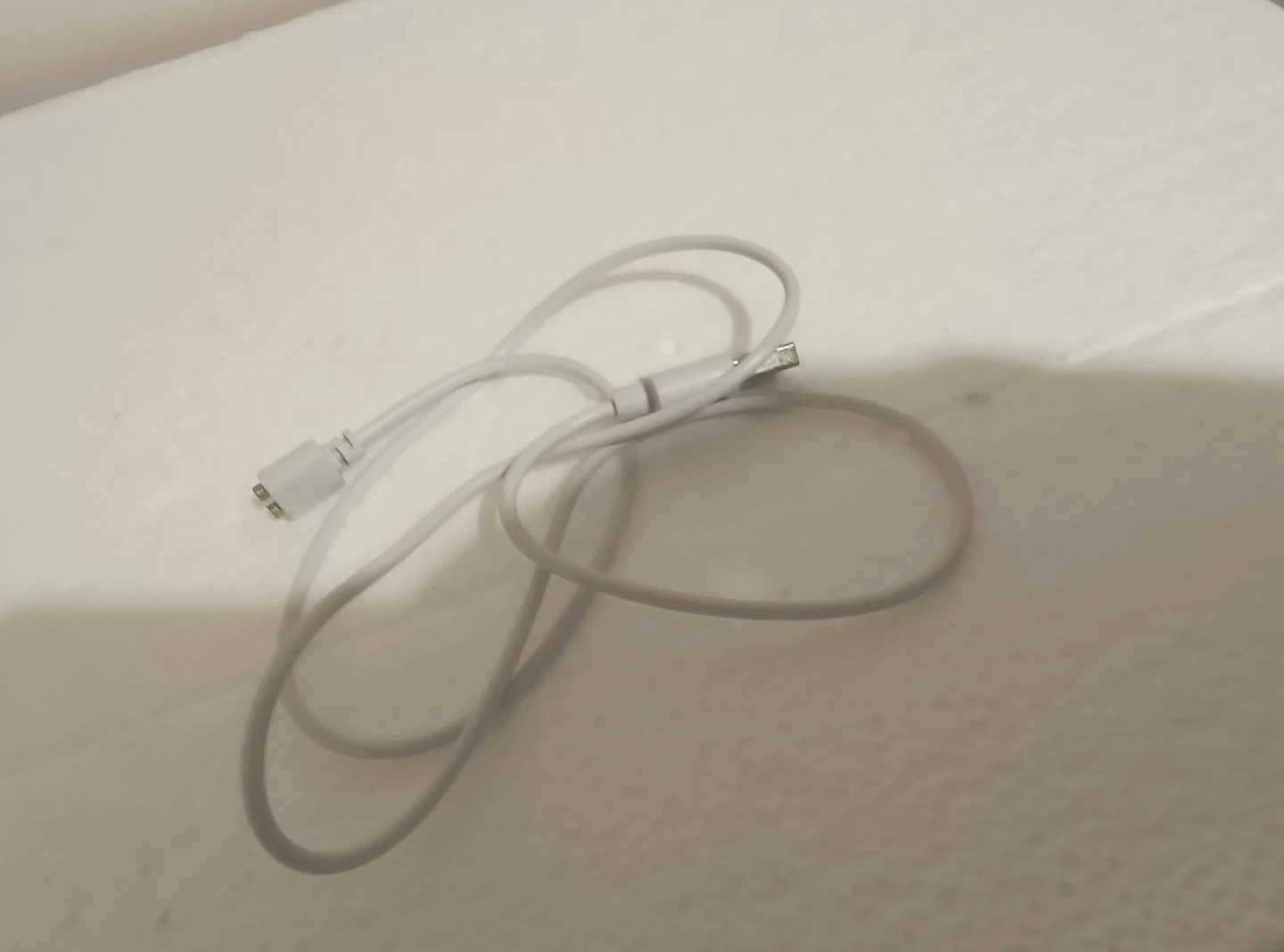 White USB Charging Cable