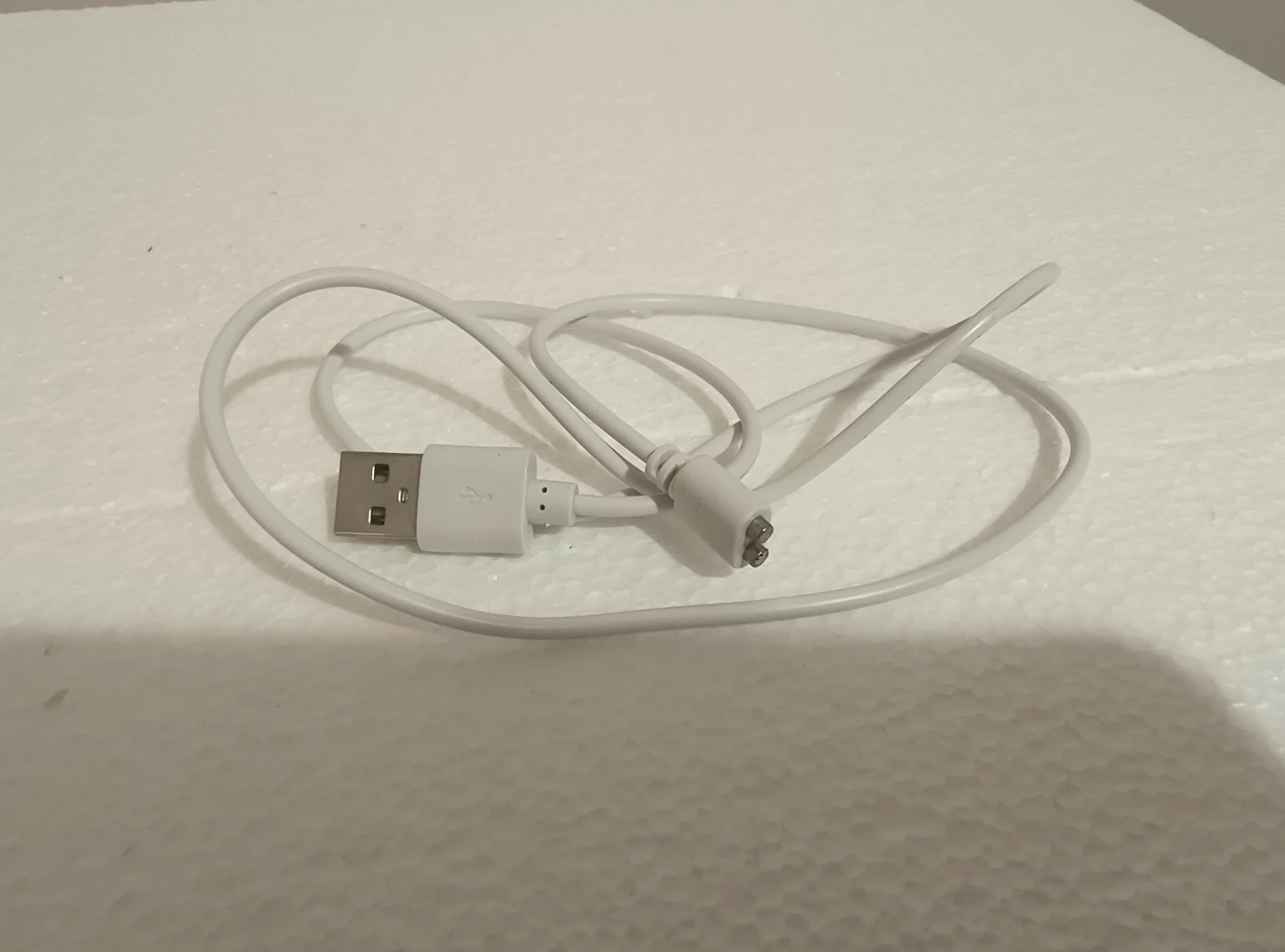 White USB Charging Cable - photo 2