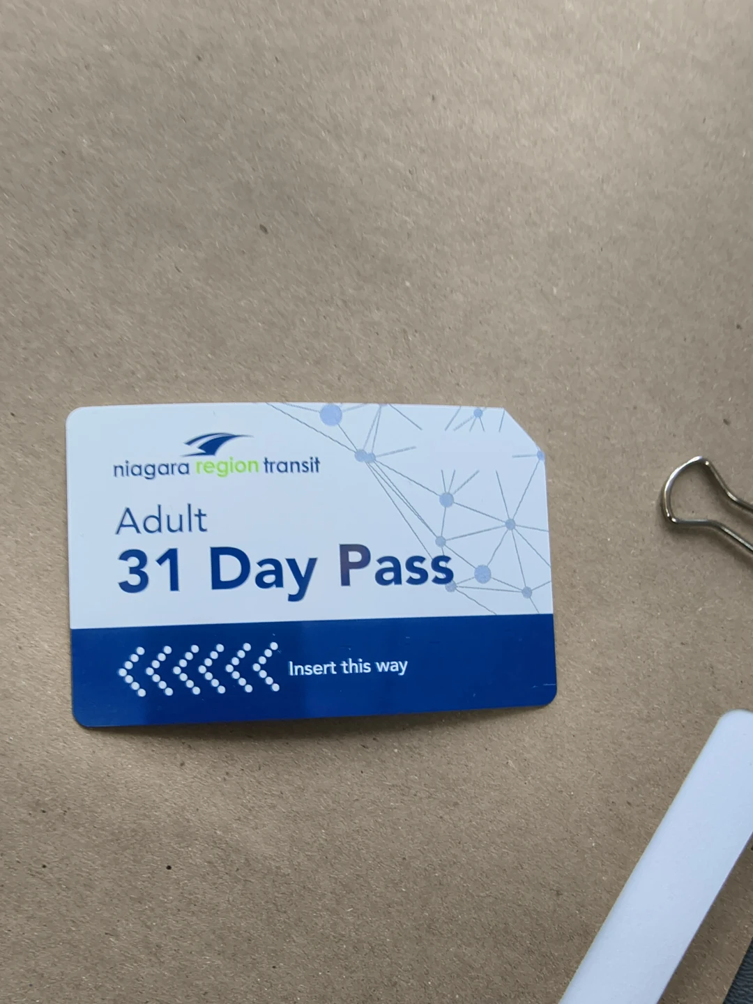 Niagara Region Transit Adult 31 Day Pass