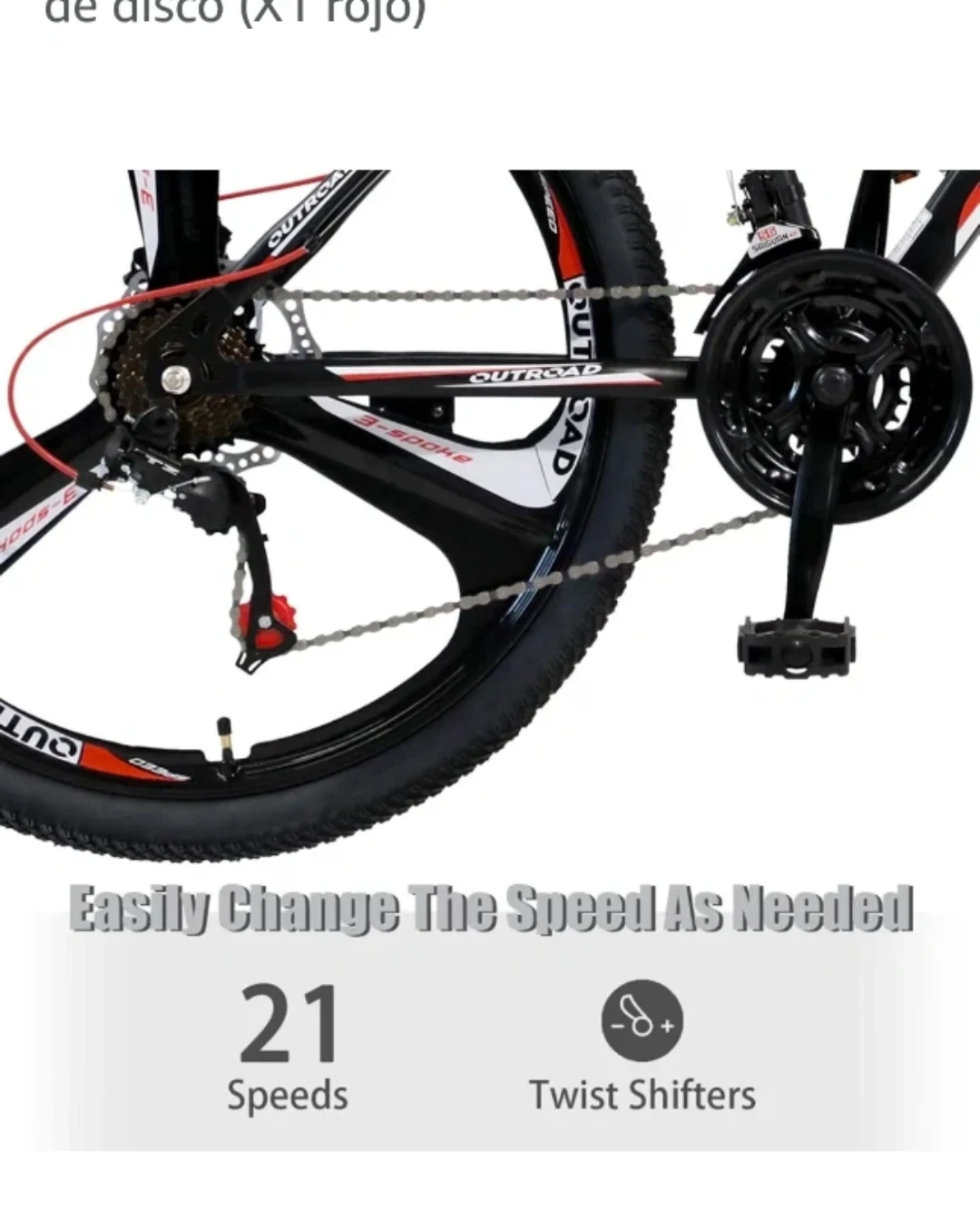 All-terrain Mountain Bike - 26-Inch Tires - photo 3