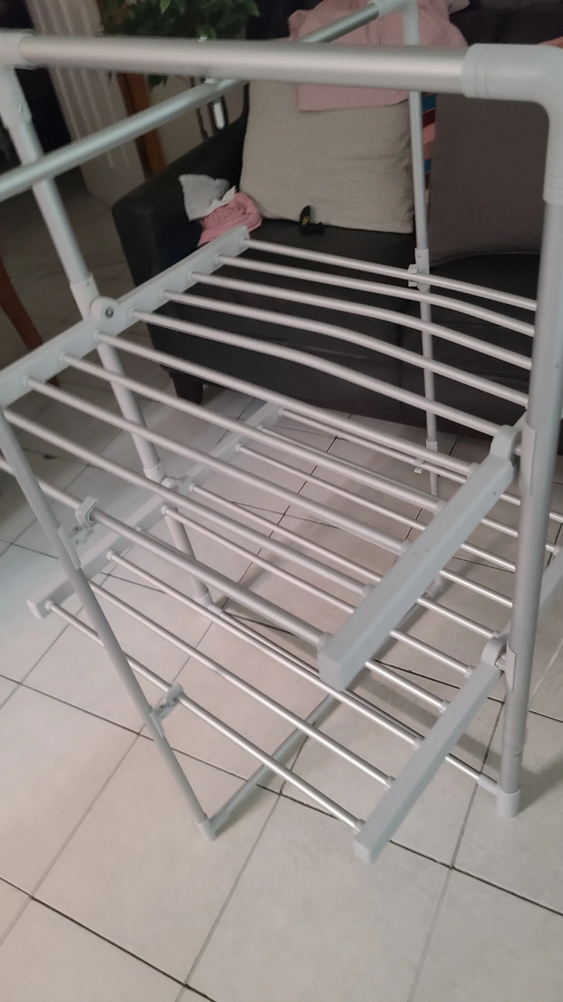 Heated Clothes Drying Rack