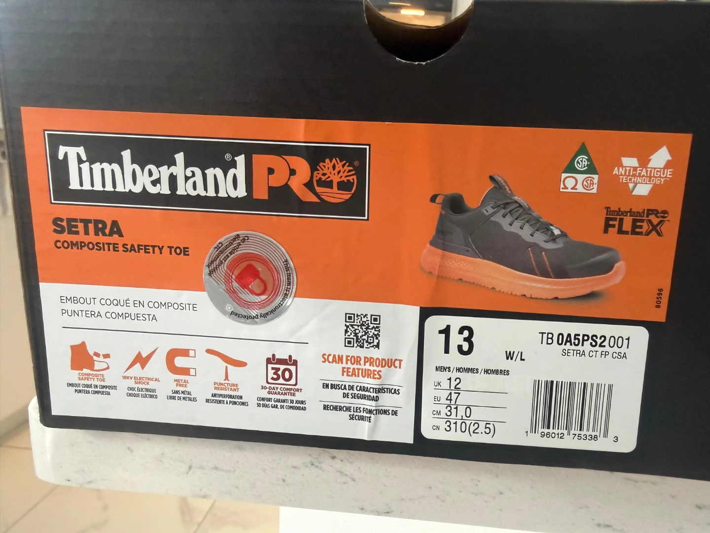 Timberland PRO Setra Composite Safety Toe Work Shoes - photo 2