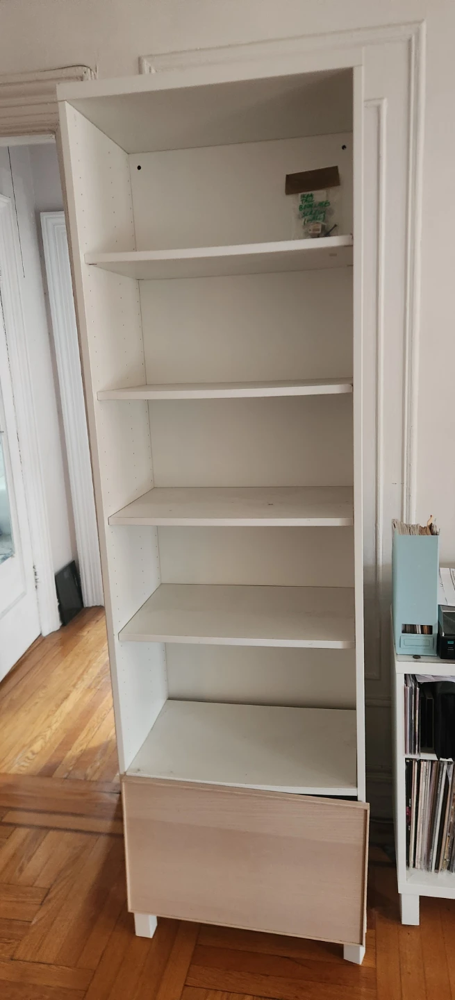 Ikea Besta tall bookcase with cabinet - photo 2