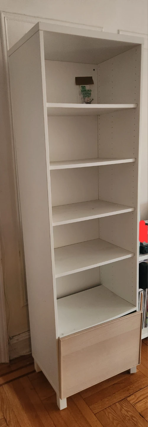 Ikea Besta tall bookcase with cabinet - photo 3