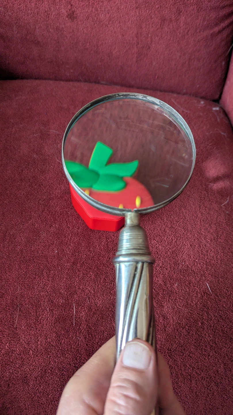 Magnifying Glass Vintage with Ornate Handle - photo 5