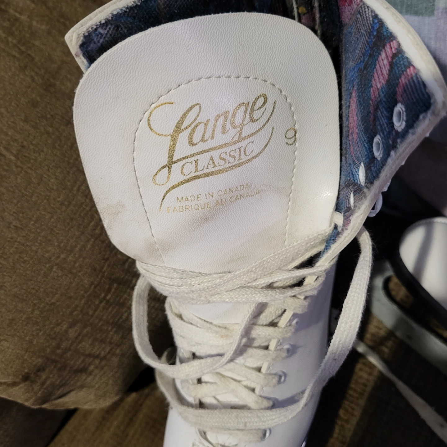 Lange Classic Figure Skates Size 9 - photo 3