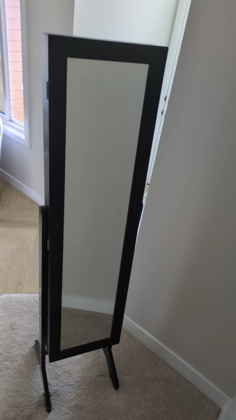 Standing Jewellery Armoire with Mirror - photo 5