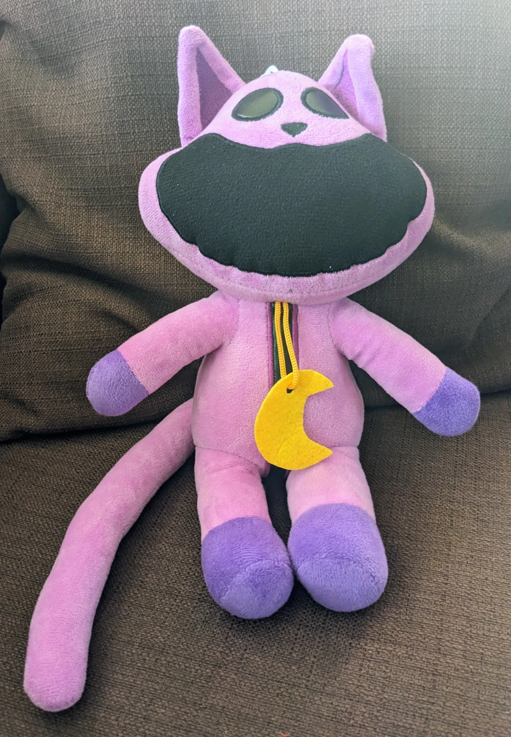 Catnap Plush Toy with Moon Pendant