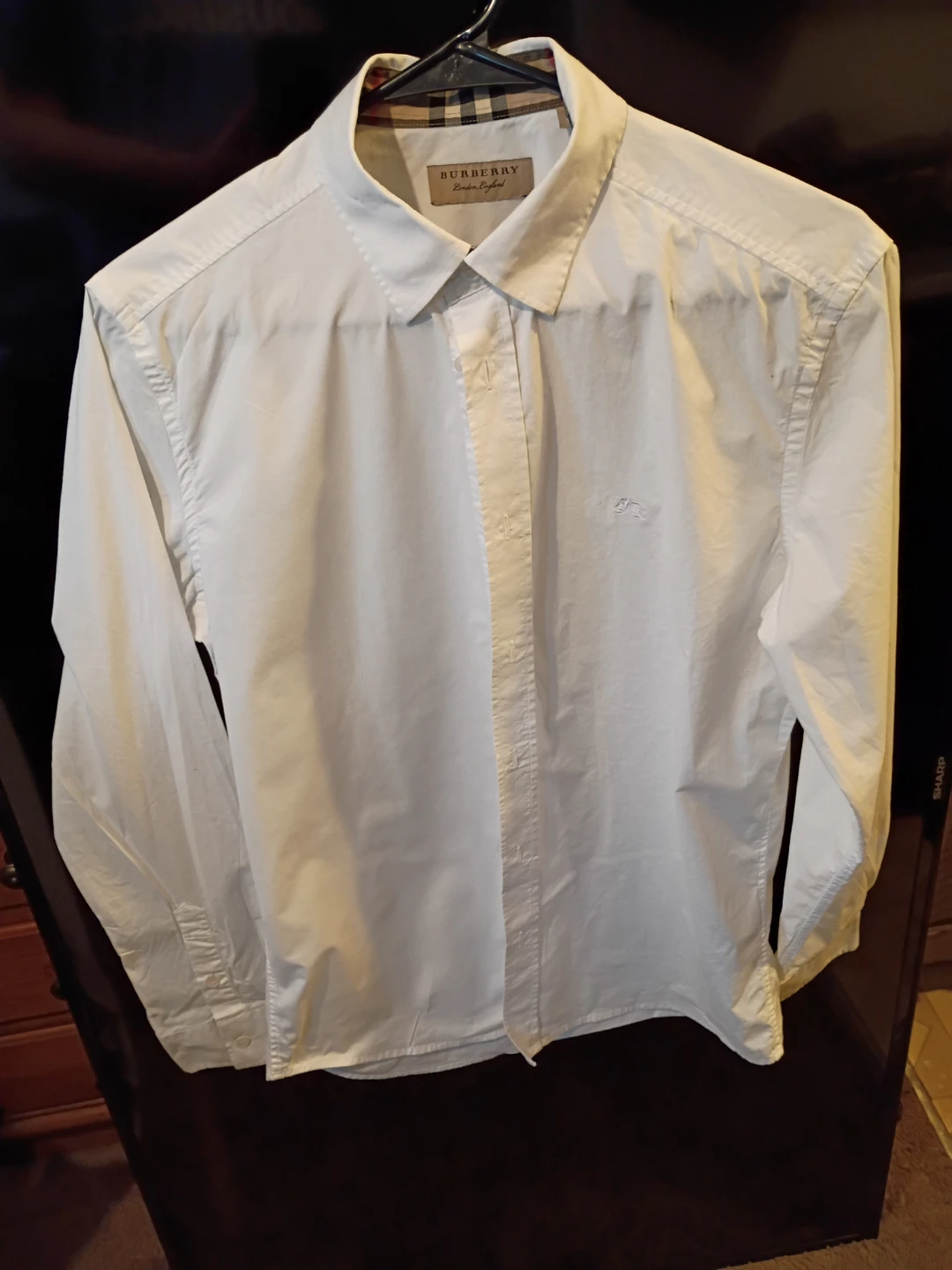 Burberry London England White Dress Shirt - photo 3
