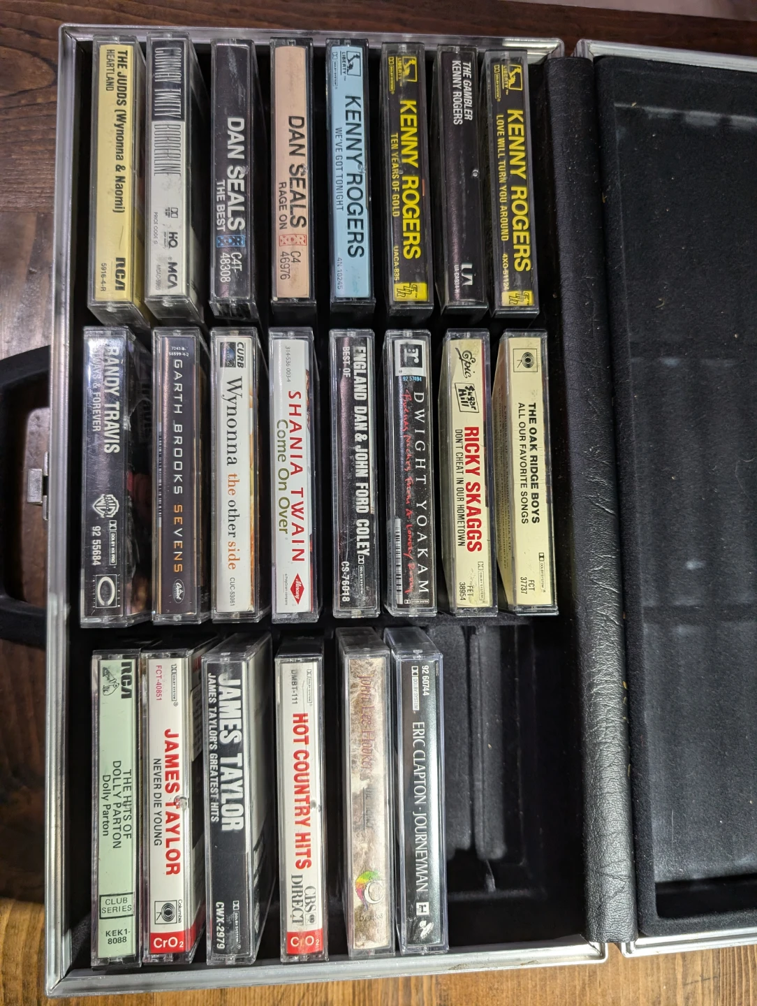 $3 Cassettes, Assorted Cassette Tapes - Country & Rock