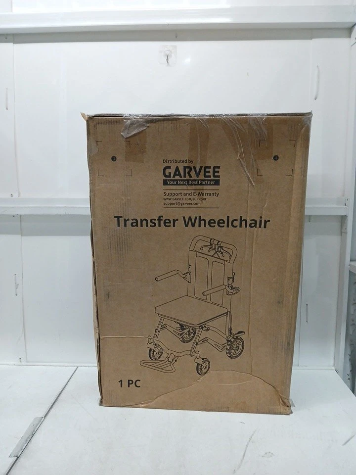 GARVEE Ultra-Lightweight Folding Transfer Wheelchair - photo 2