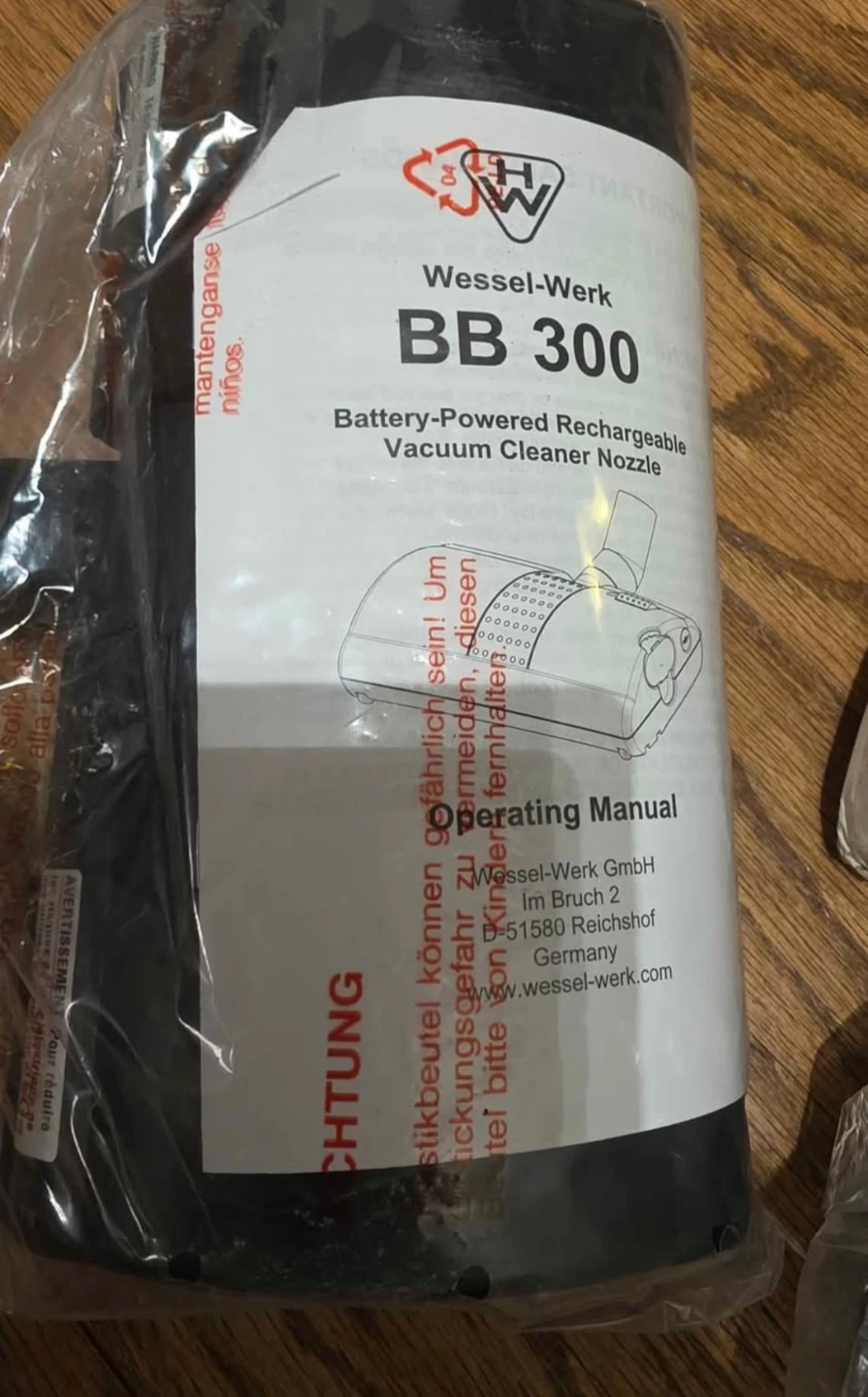 InterVac Power Head with Battery and Charger Part/Piece # X453 - photo 3