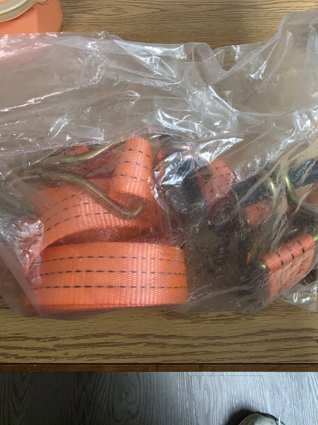 Orange Ratchet Tie Down Straps - photo 2