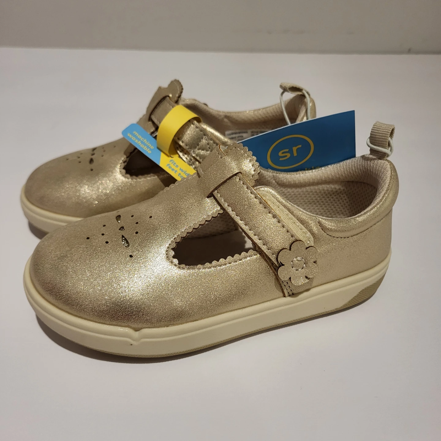 Stride Rite Gold Mary Jane Shoes - photo 4